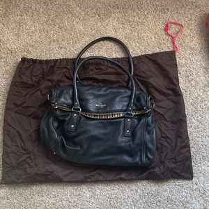 Kate Spade Leslie style of Cobble Hill collection - black — VGUC!